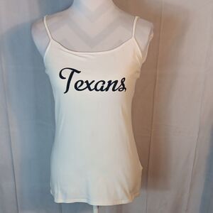 NFL Team Apparel Houston Texans White Tank Top